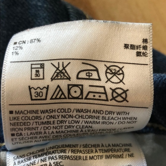 Old Navy the flirt Capri length distressed jeans - Picture 5 of 8